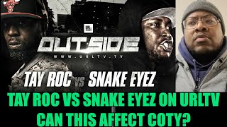 URL Locks In Tay Roc vs Snake Eyez On Outside Card In NYC NoMercyTV