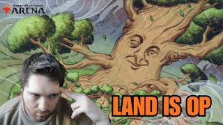 MYTHIC #1388 AND CLIMBING | 86% WR MONO GREEN LANDFALL | STANDARD BO3 | MTG ARENA