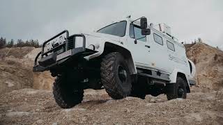 Тюнинг Газ 330811 Вепрь. Газон. Off Road 4x4. Дом на колесах!!!