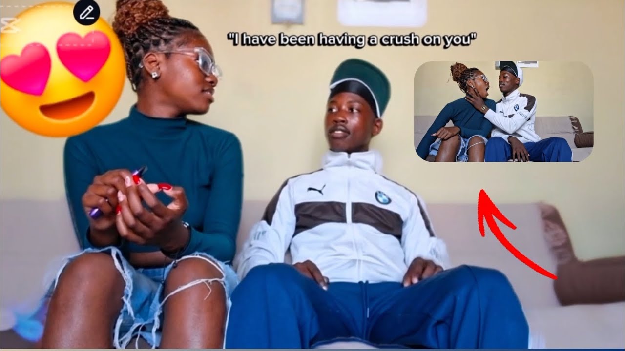 Flirting with my FEMALE FRIEND *PRANK *||she fell for it!!!!!