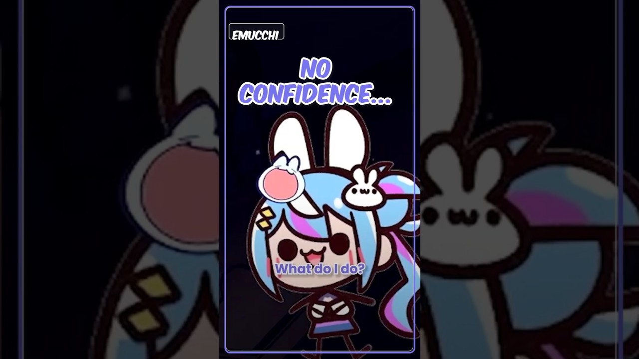 I had NO confidence | #shorts #VTuber