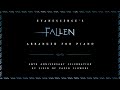 Evanescenes fallen arranged for piano 20th anniversary celebration by field of paper flowers