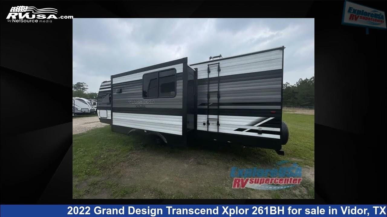 Magnificent 2022 Grand Design Transcend Xplor Travel Trailer RV For