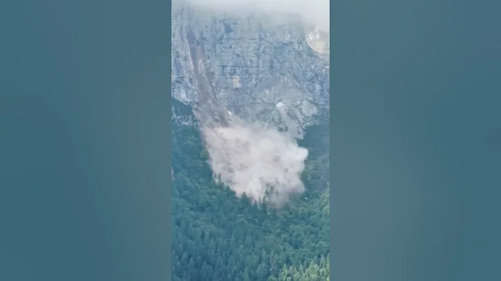 Rockfall Molveno 27.05.2022