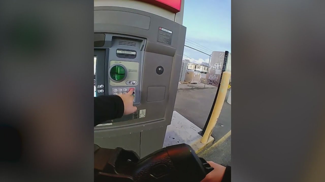 Man accused of robbing woman at gunpoint leads police on chase - YouTube