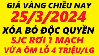 Giá Vàng Hôm Nay Chiều Ngày 25/3/2024 - Giá Vàng Mới Nhất 9999 - Giá Vàng Sjc - Giá Vàng 9999