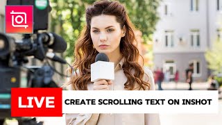 How to create scrolling text on inshot screenshot 5