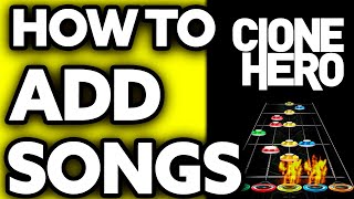 How To Add Songs to Clone Hero Very EASY
