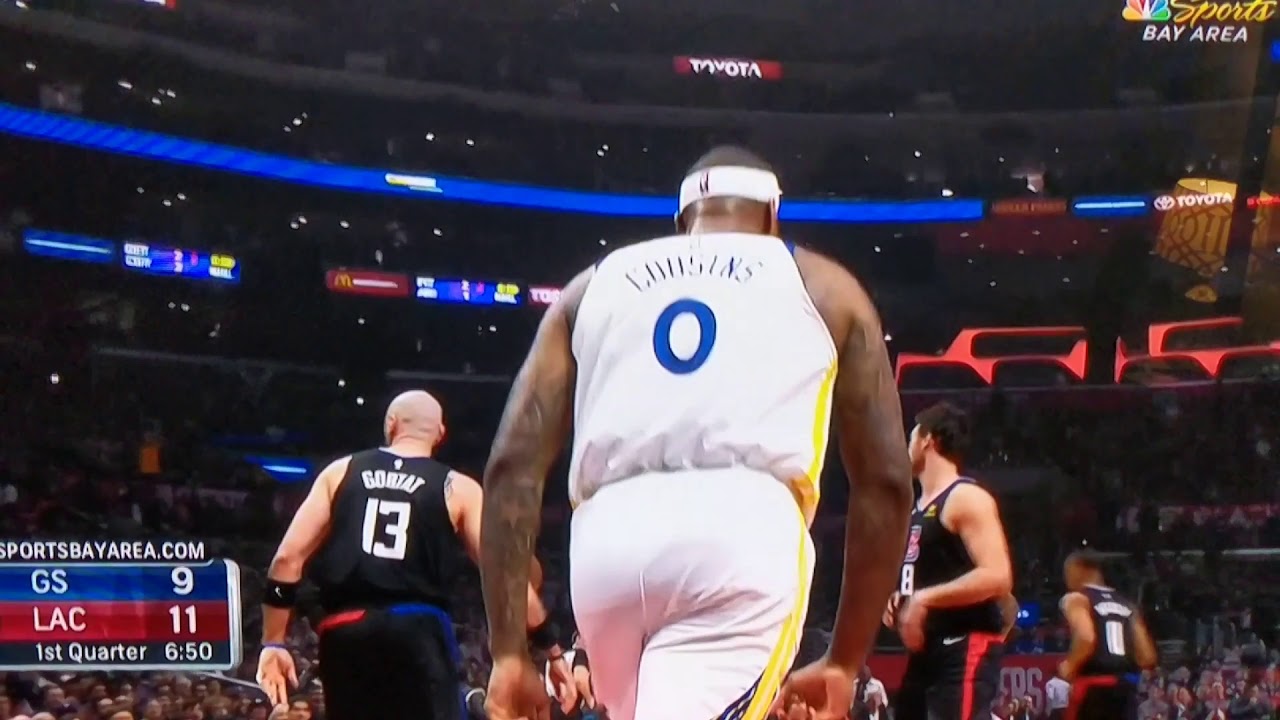 Watching DeMarcus Cousins' return!