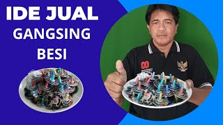 IDE JUALAN , REVIEM DAN HIBURAN , Mainan Anak-anak Gangsing Ring Besi