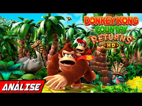 DONKEY KONG COUNTRY RETURNS HD - VALE A PENA JOGAR?