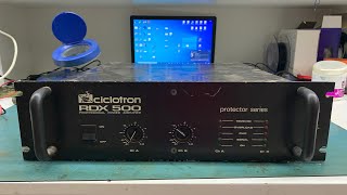 Reparo completo PotĂȘncia RDX-500 cĂclotron parte 1 canal chiando roncando Reparo completo PotĂȘncia RDX-500 cĂclotron parte 1 canal chiando roncando