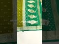 🤩first order alhamdulillah. beautiful shade 😍 message for your saree #saree #onlineshopping #banaras