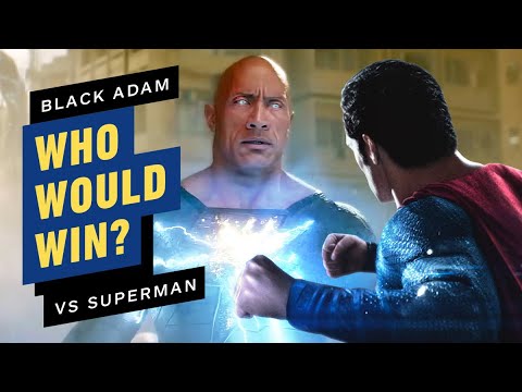 Black Adam vs. Superman: Who Would Win?