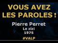 Pierre perret   le zizi   paroles lyrics   valp