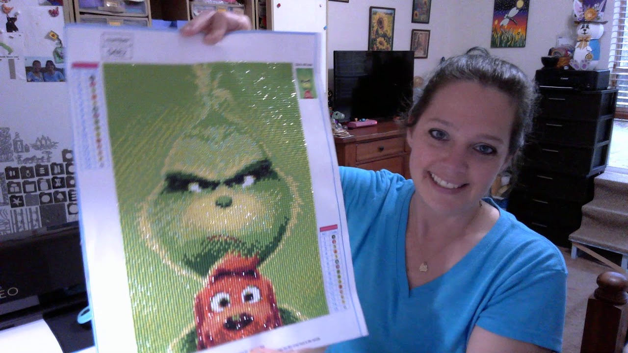 More fun diamond painting reveals and show and tell - YouTube