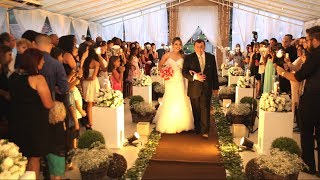 Brides Entrance  A Thousand Years  Wedding 