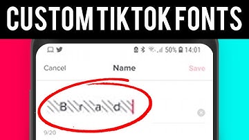 How To Change Font on TikTok | Custom TikTok Names!
