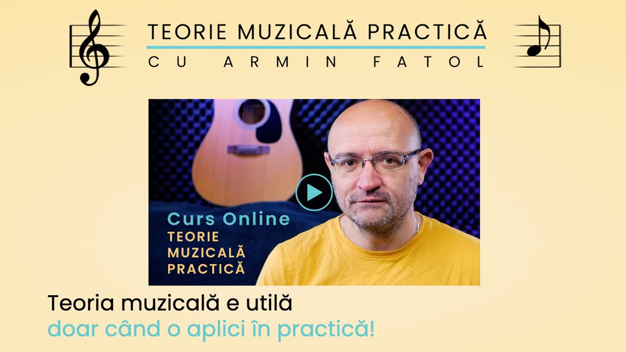 CURS ONLINE - Teorie Muzicală Practică  - Ce conține
