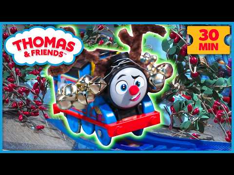 ❄️ Bisakah Percy Lolos dari Bola Salju? | Awas, Thomas! | 30 Menit | Cerita Anak!