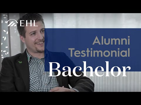 EHL Alumni Testimonial Alexandre Badoux (AEHL 2014)