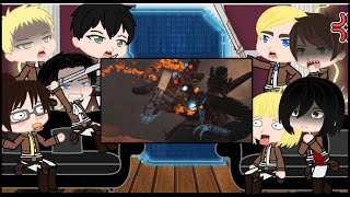 AOT/Attack On Titan react to Skibidi Toilet 73 (Full Episode) | Gacha React