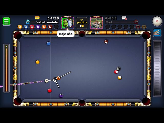 DENUNCIANDO OS HACKERS NO 8 BALL POOL - SINUCA ONLINE AO VIVO 