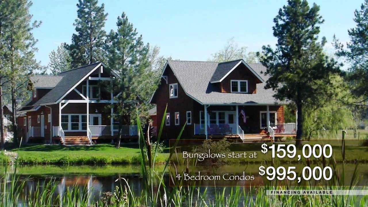 Waterfront Homes In Dover Bay Idaho YouTube