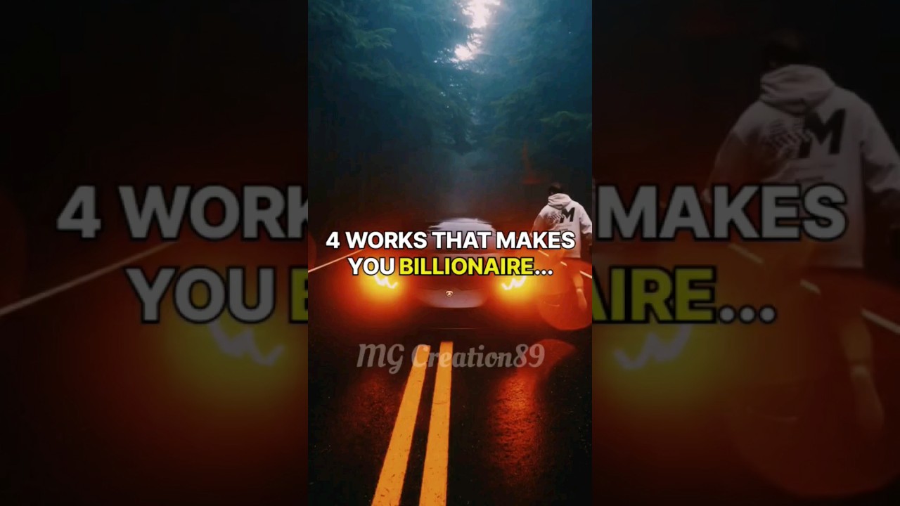 4 Work That Makes You ~ WhatsApp Status 