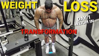 Famous WEIGHT-LOSS JOURNEY | WEIGH IN - DAY 1 Wealth
