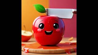 Beautiful Apple ASMR  #asmr #satisfying #visiontales