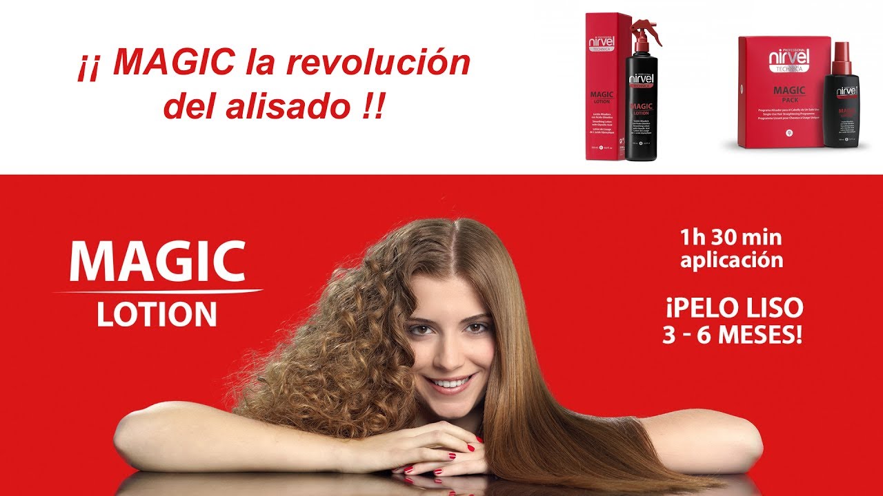 Alisado de pelo permanente Nivel Magic en casa
