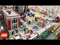LEGO City Amusement Park, Trains, &amp; Modular Buildings!