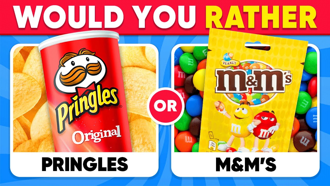 Would You Rather Savory vs Sweet Edition 🍟🍩 Quiz Galaxy YouTube