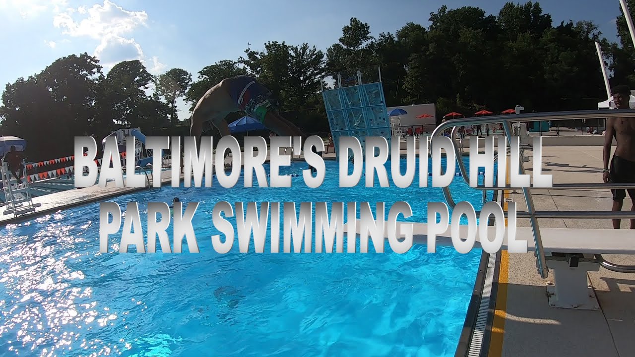 SPLISH AND SPLASH GET WET AT THE DRUID HILL PARK POOL YouTube