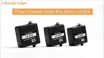 Hiwonder LX-824 Intelligent Three-Connectors Serial Bus Servo with Powerful Feedback Functions