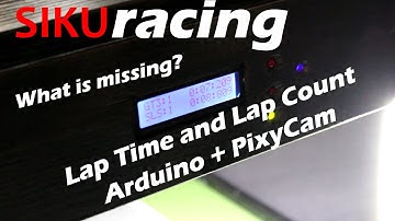 Siku racing RC laptimer with Arduino and PixyCam