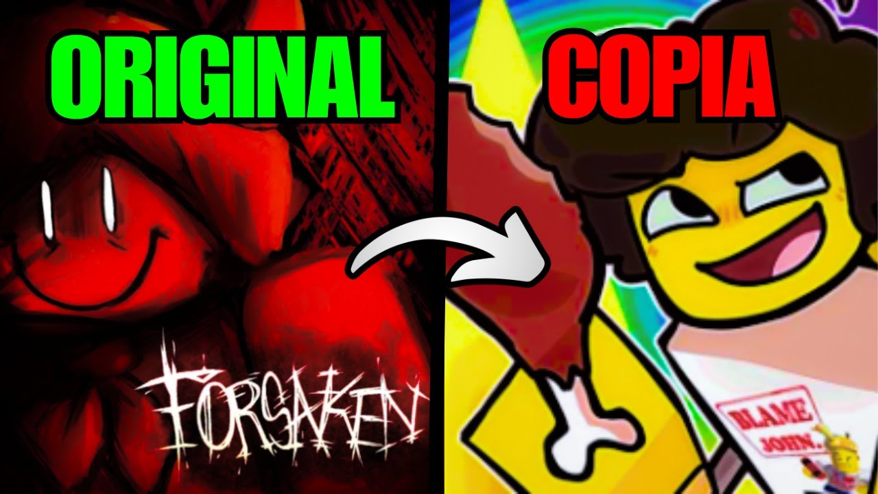 Probé Las PEORES COPIAS de FORSAKEN en ROBLOX