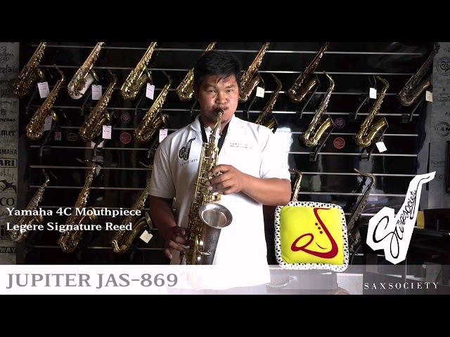ALTO SAXOPHONE JUPITER JAS-869 - YouTube