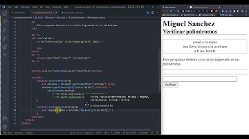 Verificar si un texto ingresado es un palindromo en javascript (RegEx)