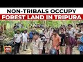 Nontribal families seek shelter in north tripuras reserve forest amid eviction crisis