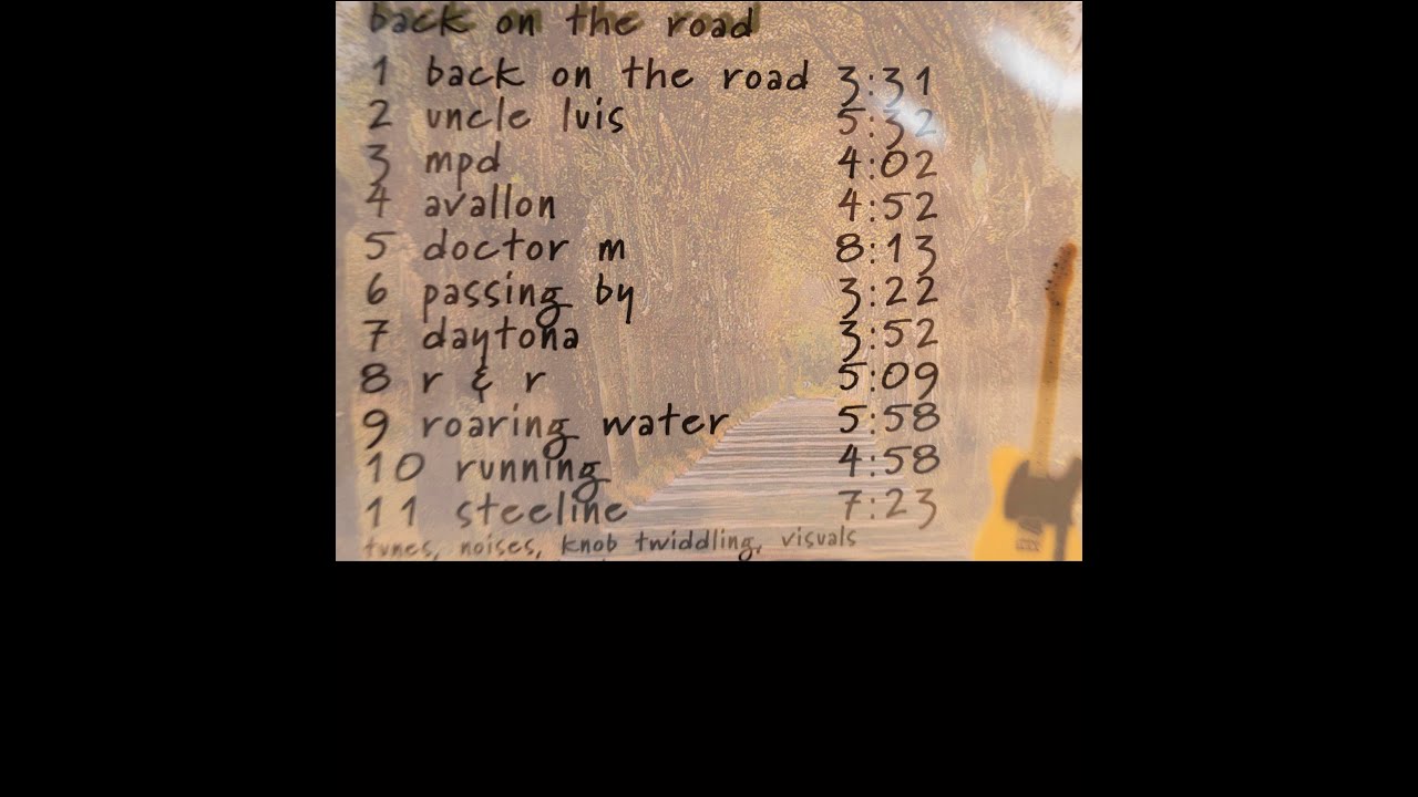 BACK ON THE ROAD  (Album) Fusion of Rock, Jazz and World Music.