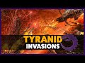 The steps of tyranid invasion  warhammer 40000 lore