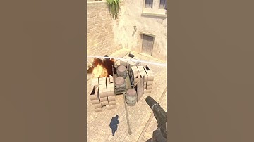 QUICKEST CS2 MIRAGE TOP MID MOLLY! #cs2 #shorts