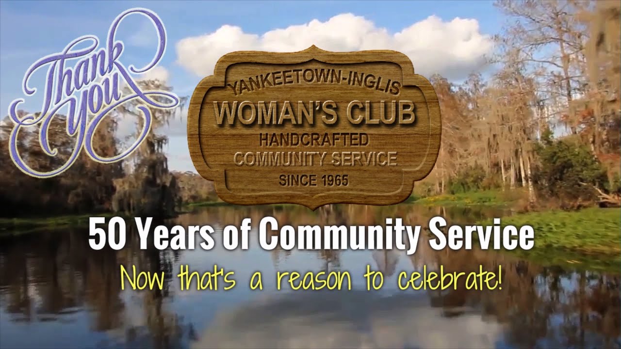 YankeetownInglis Woman's Club 50th Anniversary in Yankeetown Florida YouTube
