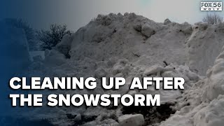 Luzerne County brings in extra help after weekend snowstorm as cleanup continues