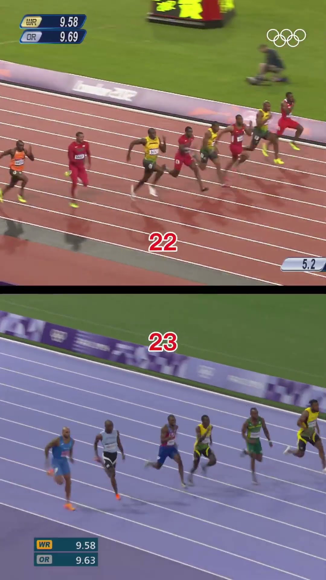 Two different styles, one same goal: gold. ?
