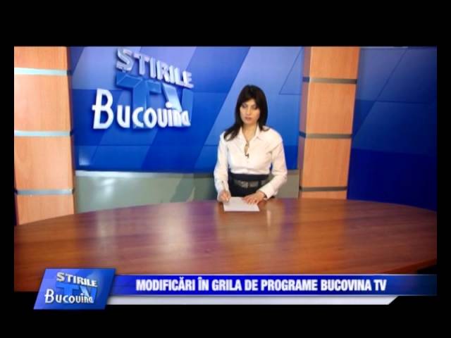 10   Modificari in grila de programe BTV Bucovina TV ro   30 01 2014