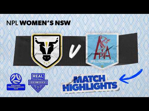 NPL Women's NSW Round 9 Highlights – Bulls FC Academy v APIA Leichhardt FC — football highlights