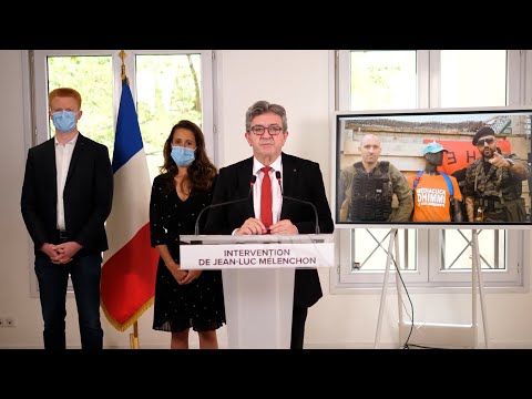 Intervention de Jean-Luc Mélenchon après les menaces de l'extrême droite - #Papacito